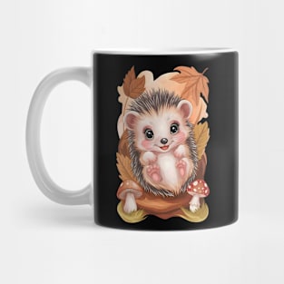 Adorable Baby Hedgehog Mug